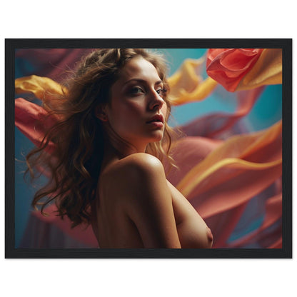 Premium Matte Paper Wooden Framed Poster