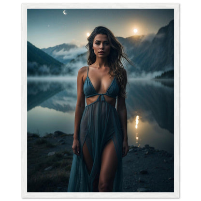Premium Matte Paper Wooden Framed Poster