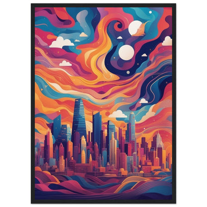 Premium Matte Paper Wooden Framed Poster