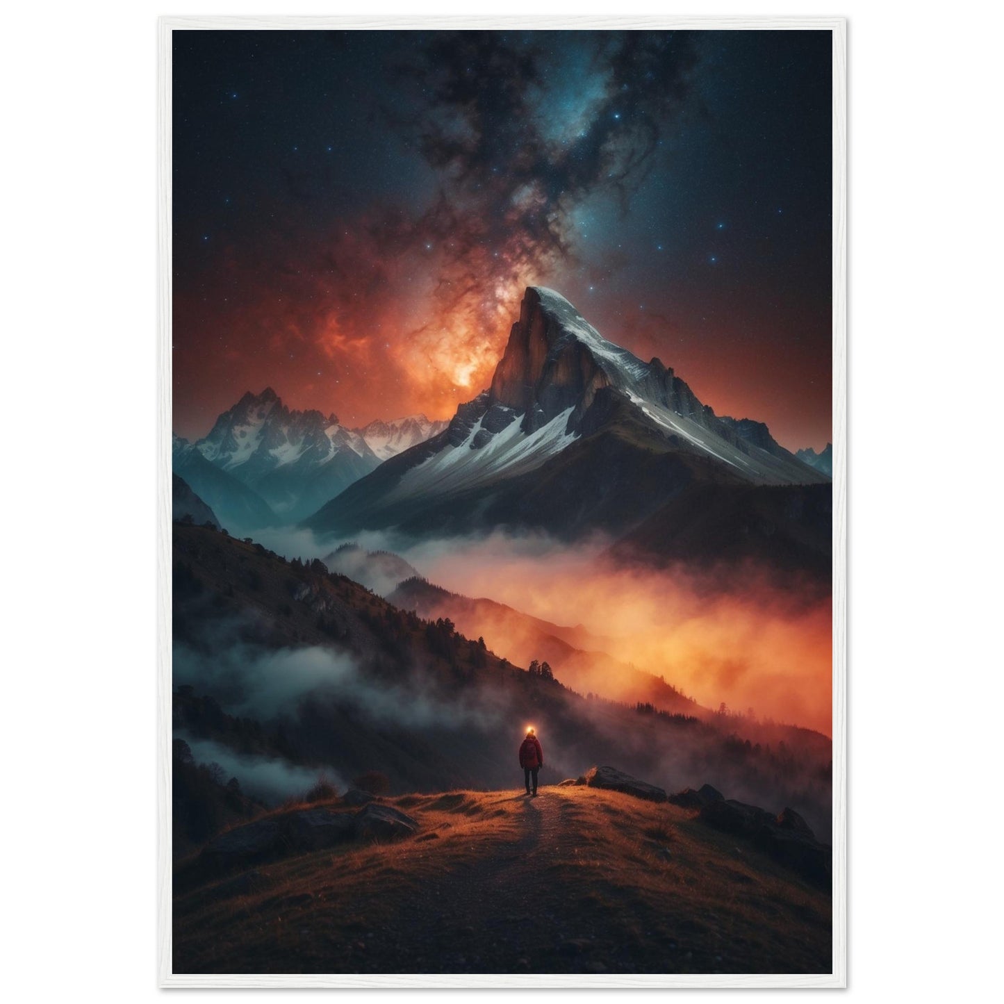 Premium Matte Paper Wooden Framed Poster