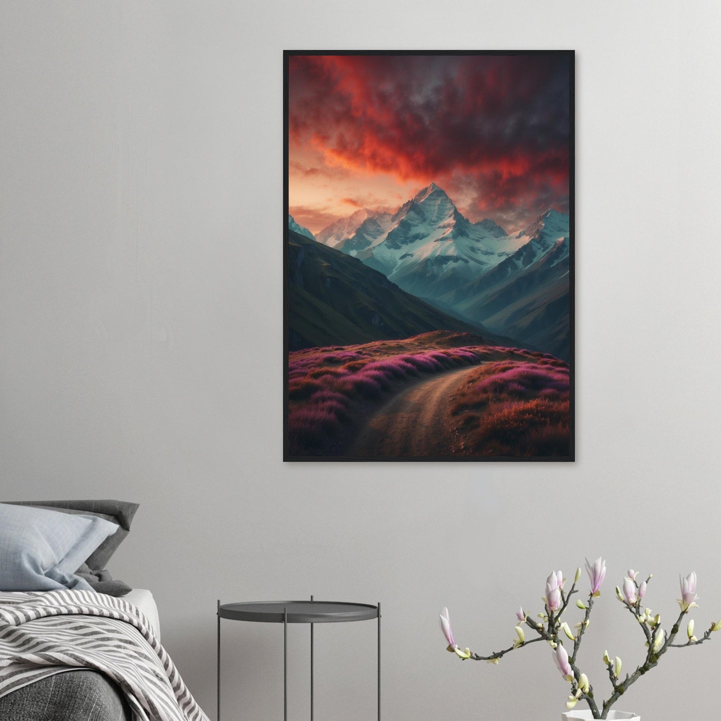 Premium Matte Paper Wooden Framed Poster
