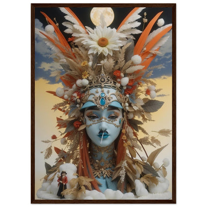 Premium Matte Paper Wooden Framed Poster