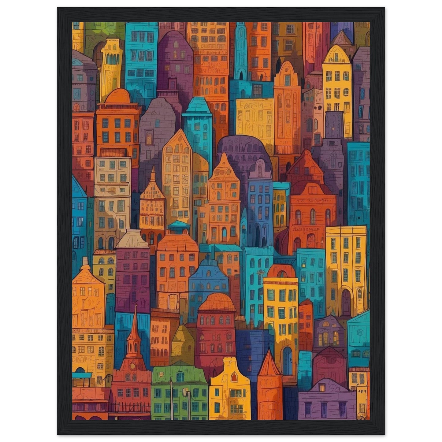Premium Matte Paper Wooden Framed Poster