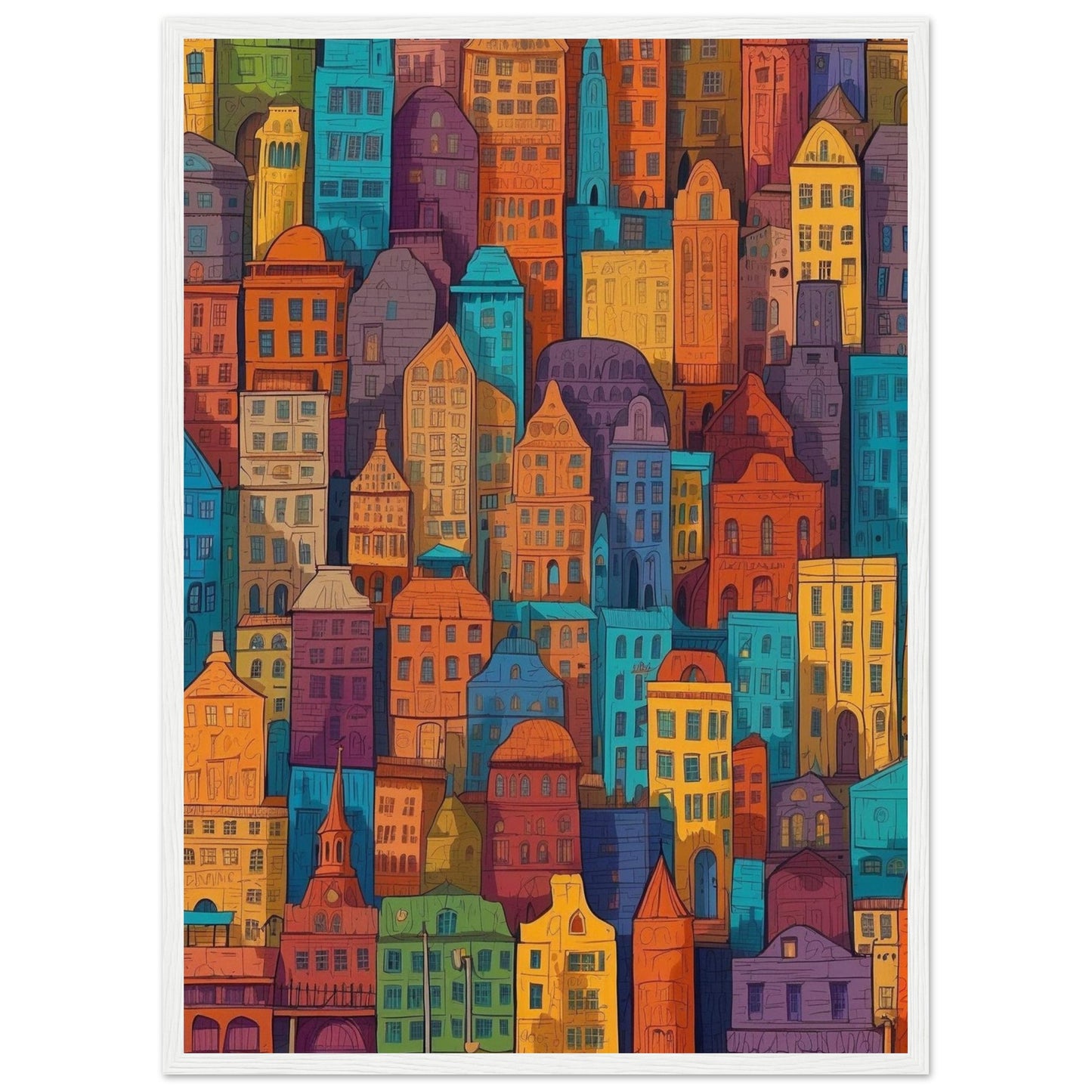 Premium Matte Paper Wooden Framed Poster