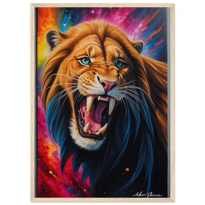 Premium Matte Paper Wooden Framed Poster