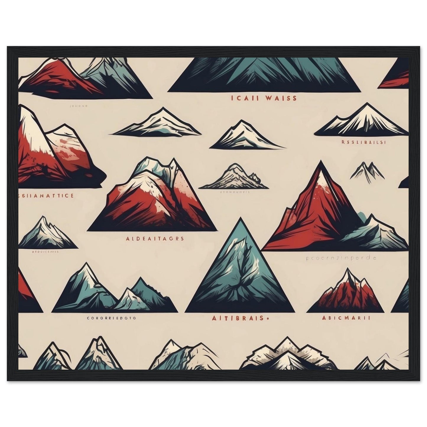 Premium Matte Paper Wooden Framed Poster