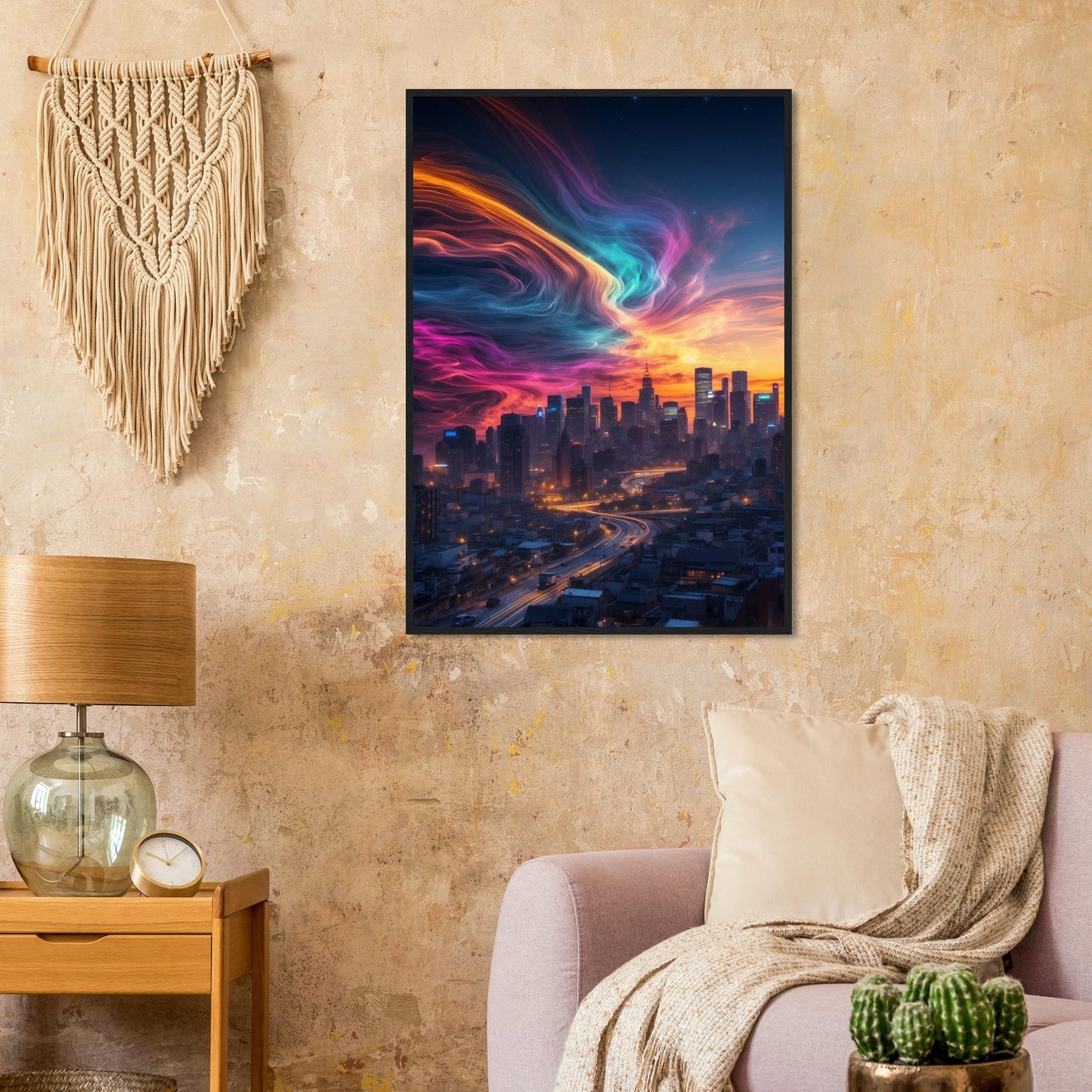 Premium Matte Paper Wooden Framed Poster