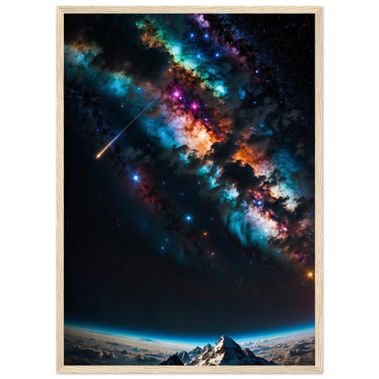 Premium Matte Paper Wooden Framed Poster
