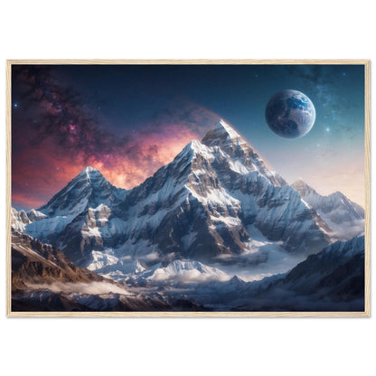 Premium Matte Paper Wooden Framed Poster