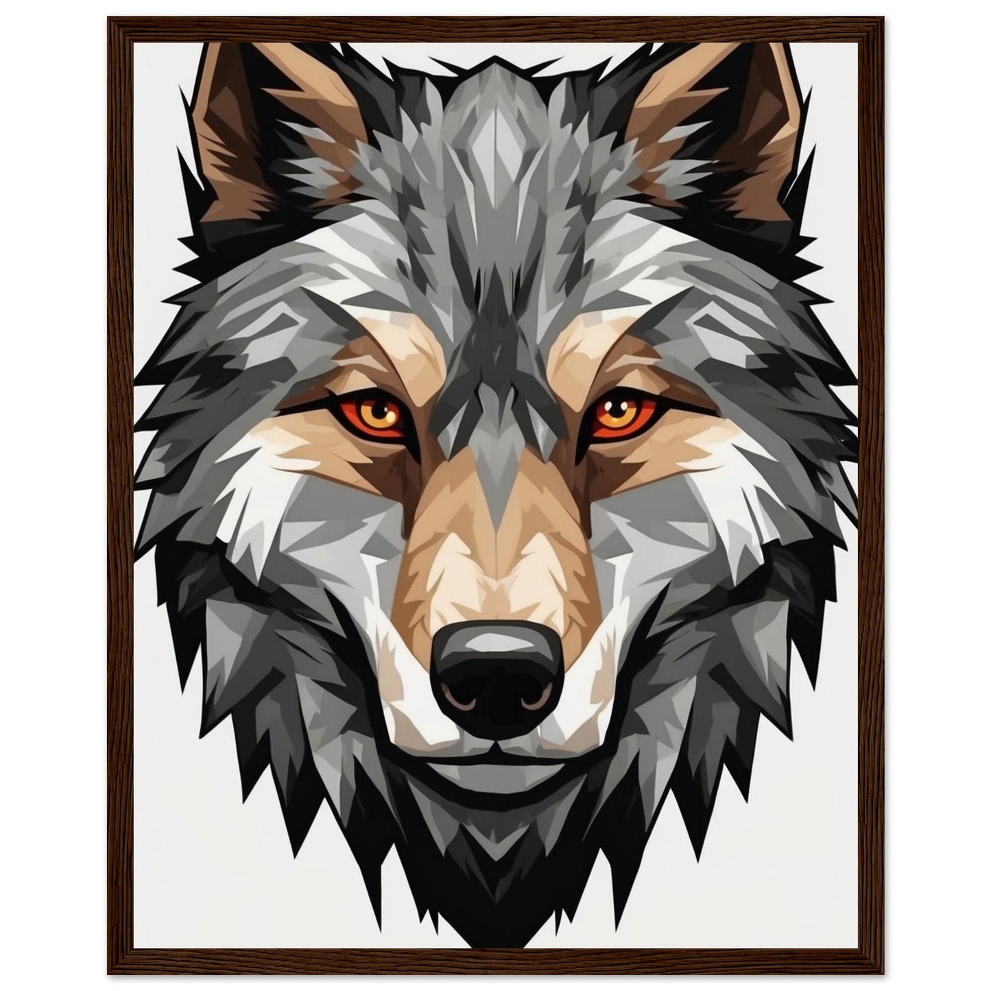 Premium Matte Paper Wooden Framed Poster
