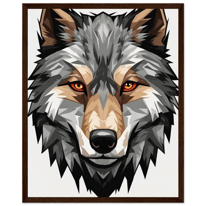 Premium Matte Paper Wooden Framed Poster