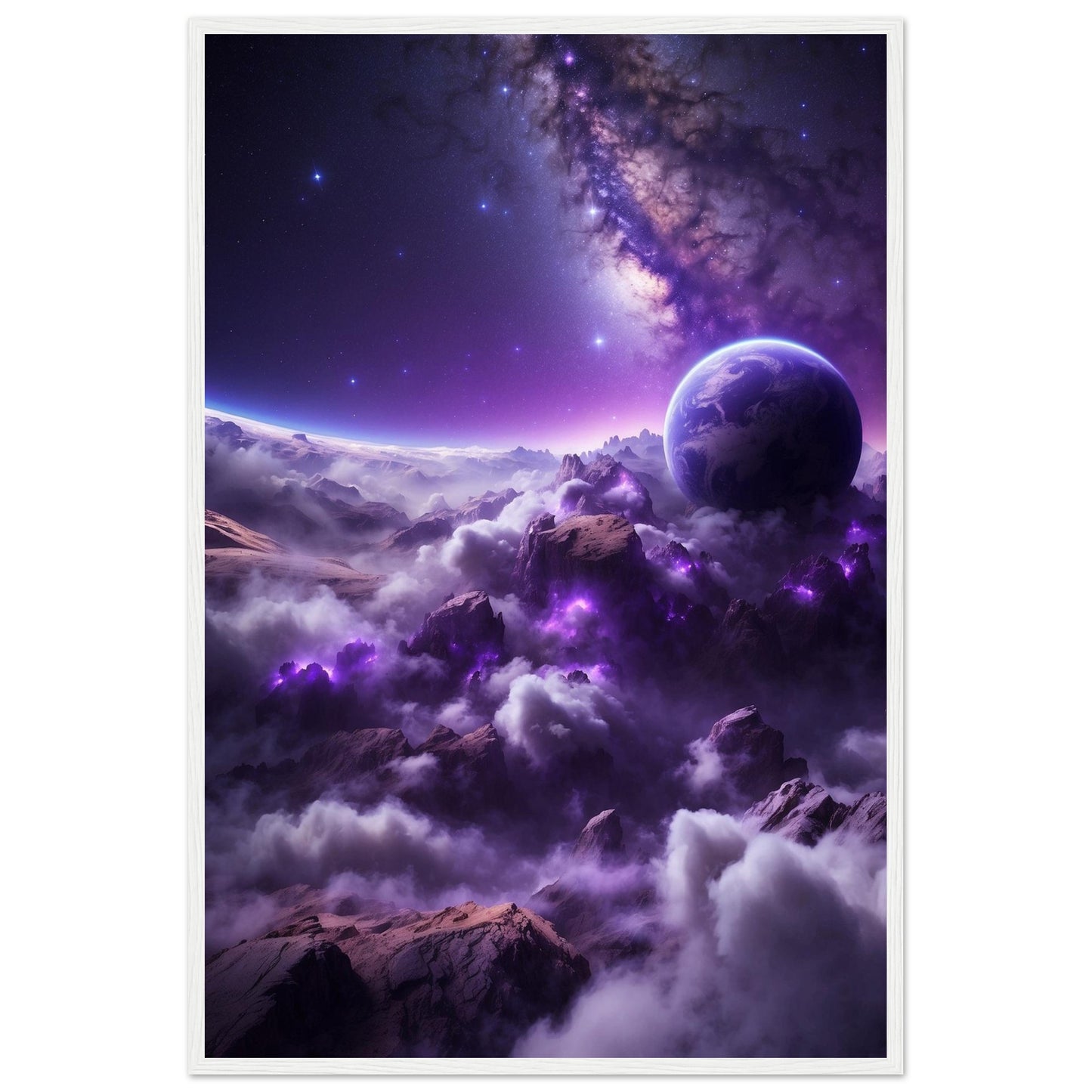 Premium Matte Paper Wooden Framed Poster