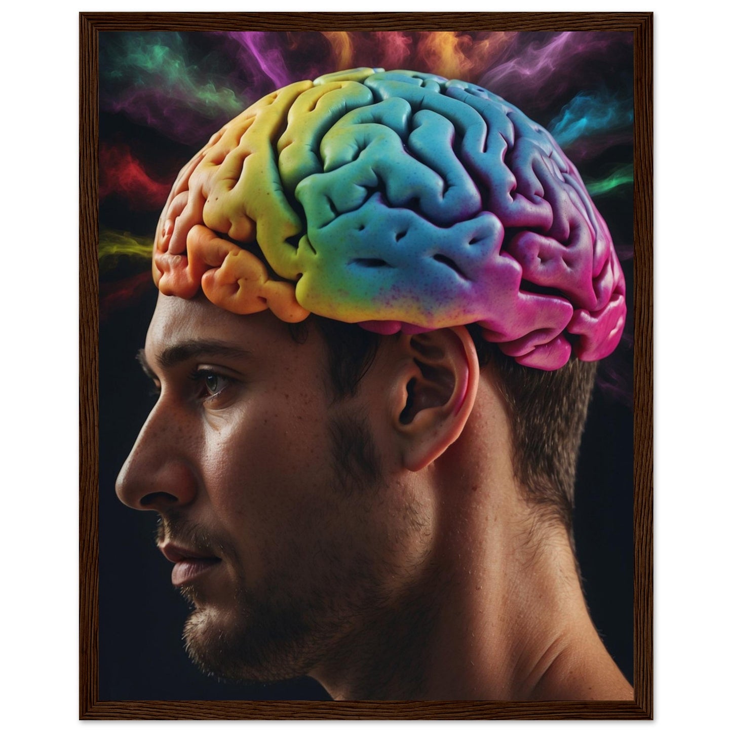 Premium Matte Paper Wooden Framed Poster