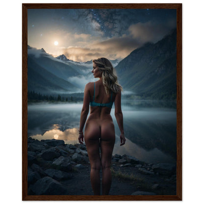 Premium Matte Paper Wooden Framed Poster
