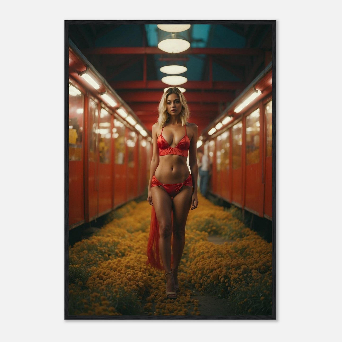 Premium Matte Paper Wooden Framed Poster