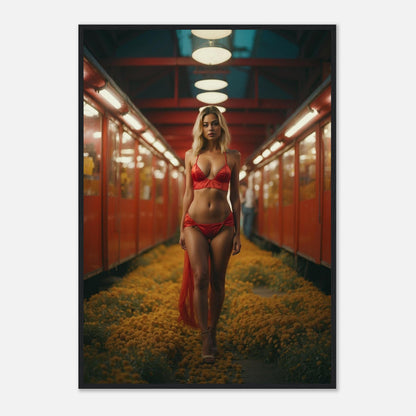 Premium Matte Paper Wooden Framed Poster