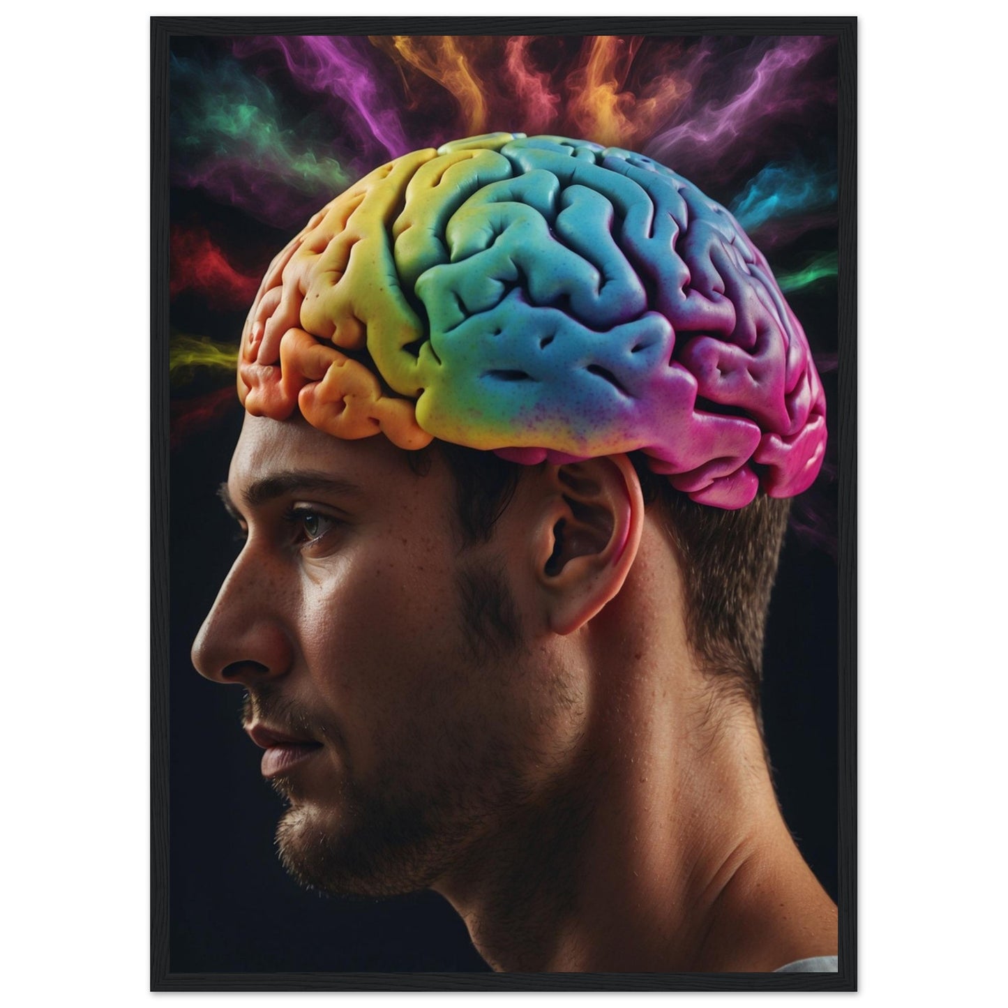 Premium Matte Paper Wooden Framed Poster