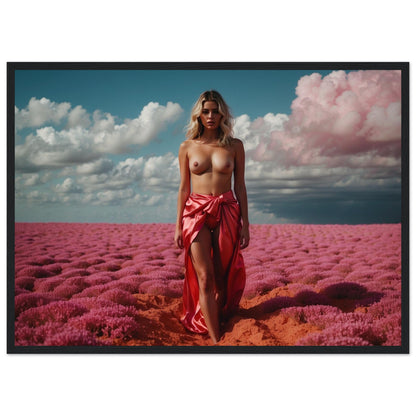 Premium Matte Paper Wooden Framed Poster