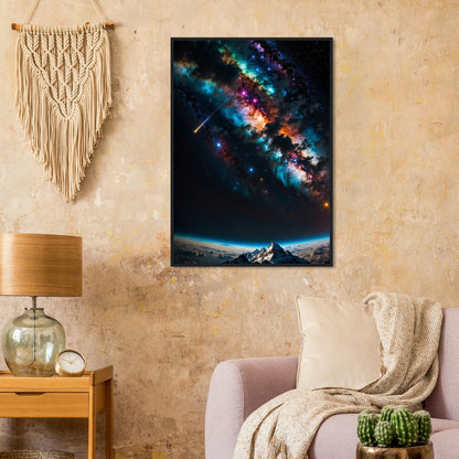 Premium Matte Paper Wooden Framed Poster