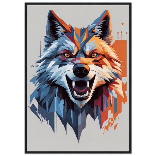 Premium Matte Paper Wooden Framed Poster