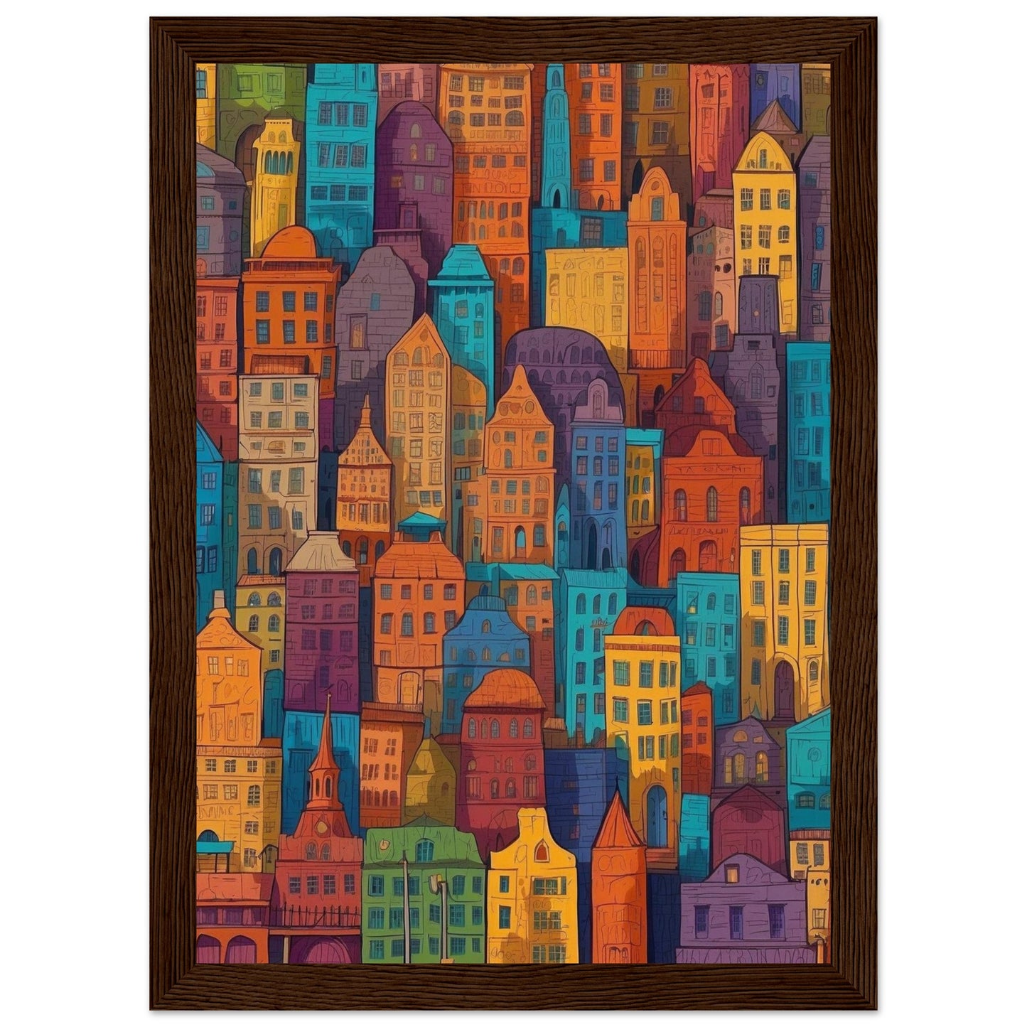 Premium Matte Paper Wooden Framed Poster