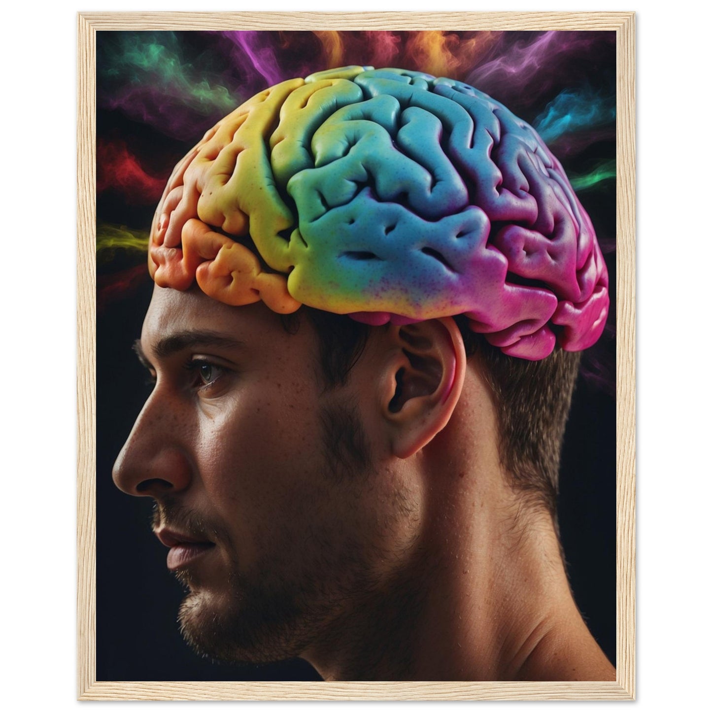 Premium Matte Paper Wooden Framed Poster
