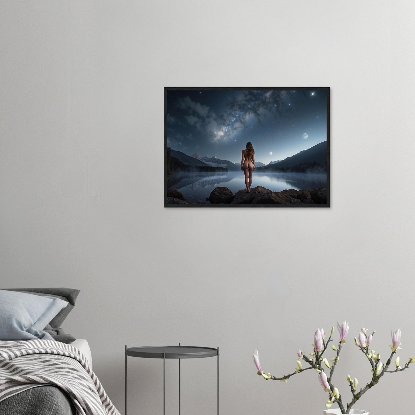 Premium Matte Paper Wooden Framed Poster