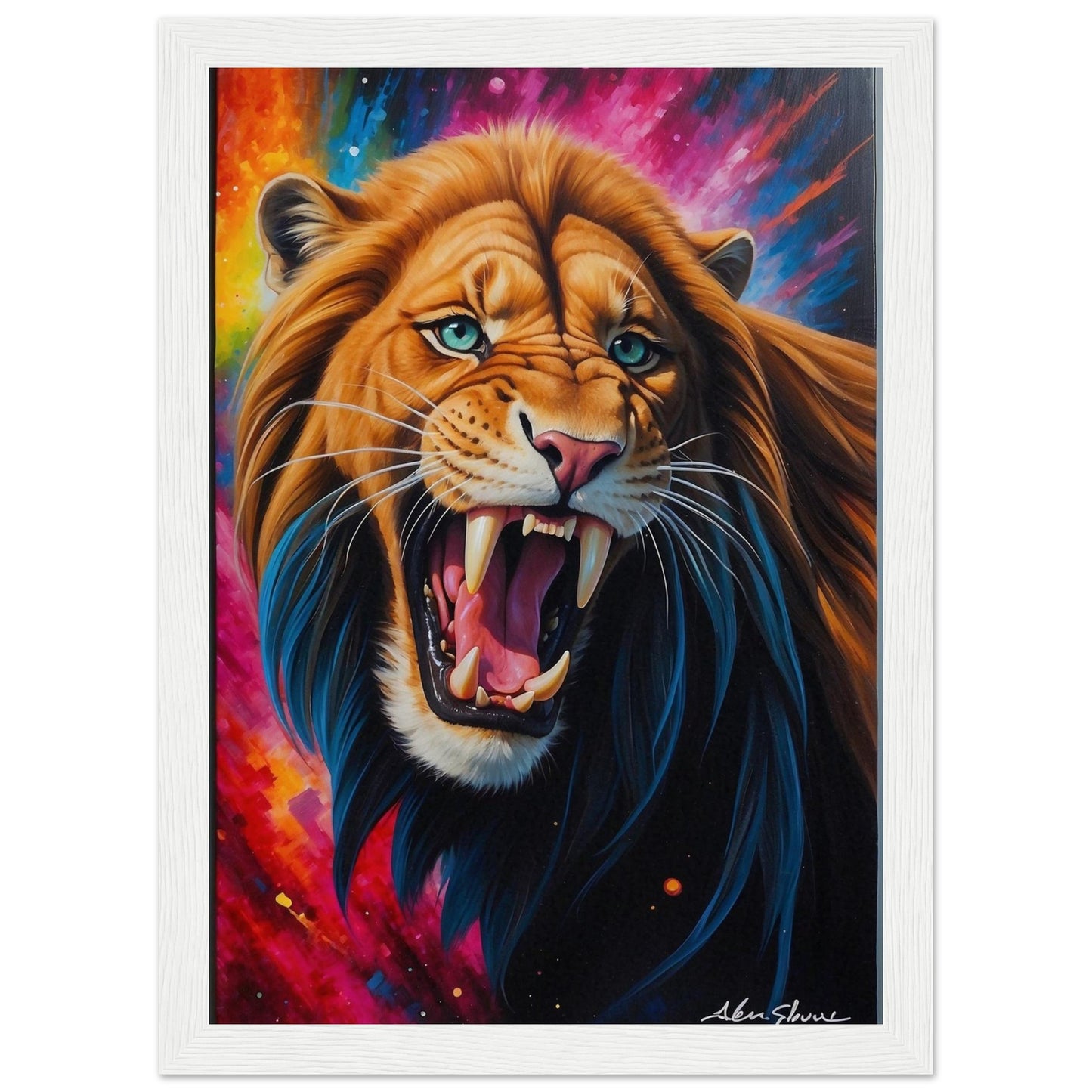 Premium Matte Paper Wooden Framed Poster