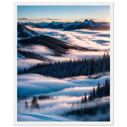 Premium Matte Paper Wooden Framed Poster