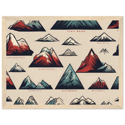 Premium Matte Paper Wooden Framed Poster