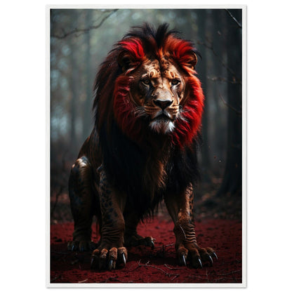 Premium Matte Paper Wooden Framed Poster