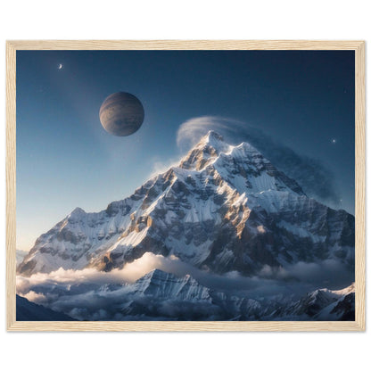 Premium Matte Paper Wooden Framed Poster