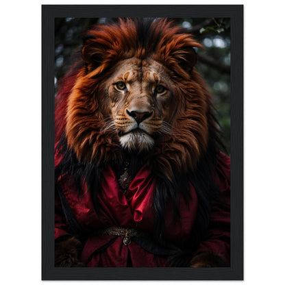 Premium Matte Paper Wooden Framed Poster