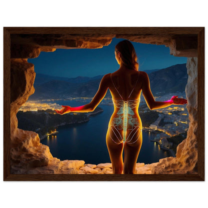 Premium Matte Paper Wooden Framed Poster