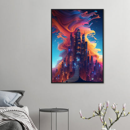 Premium Matte Paper Wooden Framed Poster
