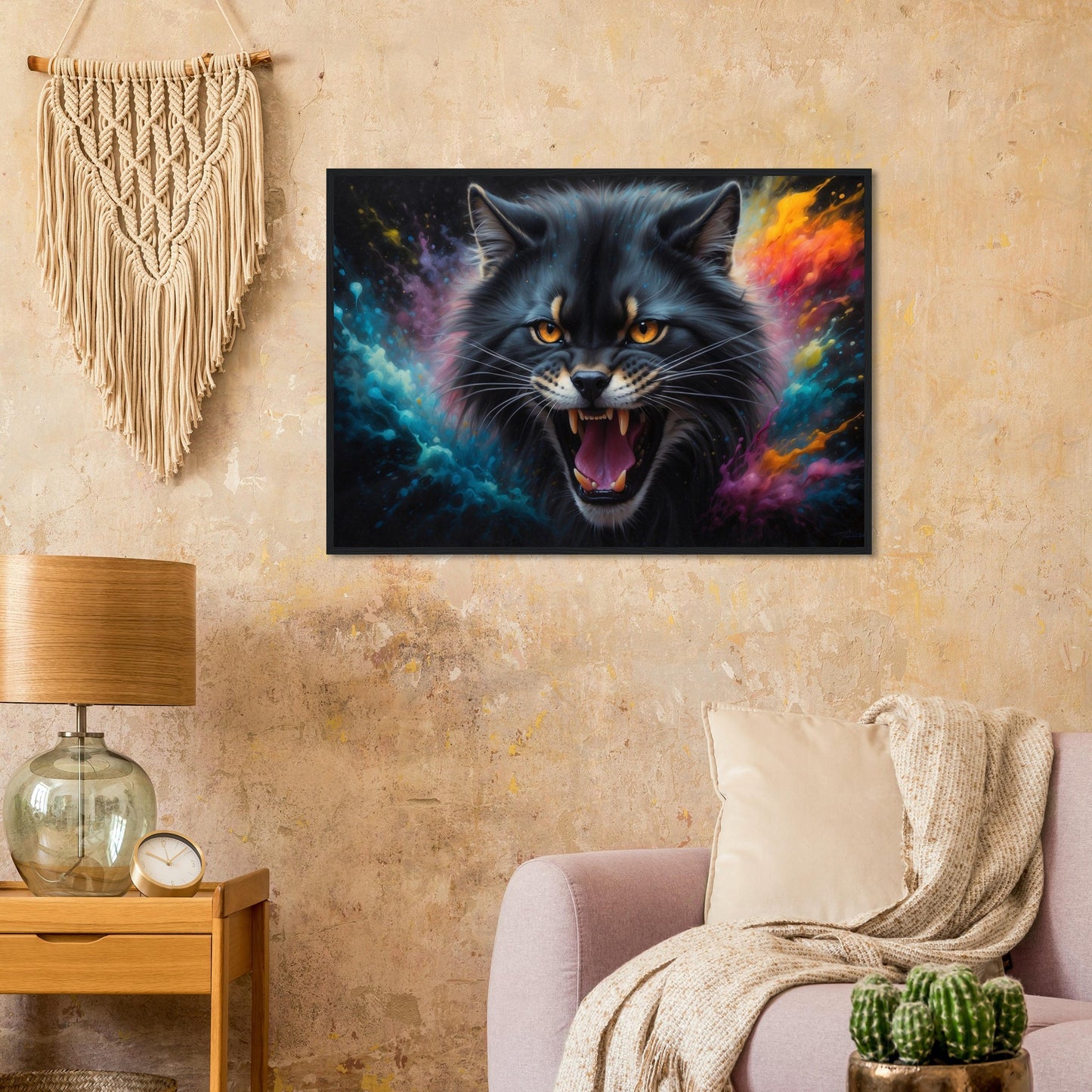 Premium Matte Paper Wooden Framed Poster