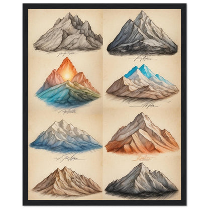 Premium Matte Paper Wooden Framed Poster