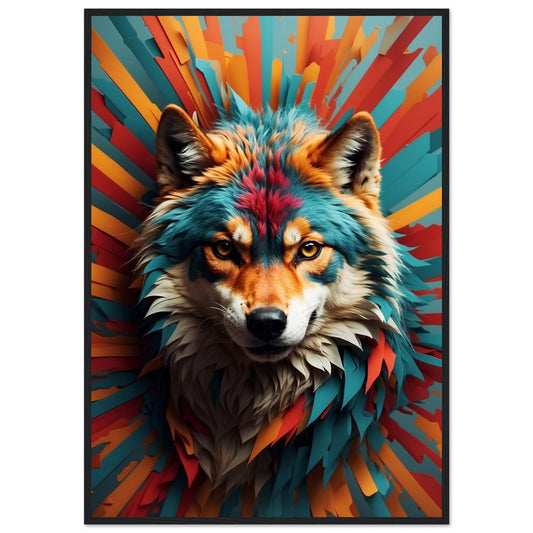 Premium Matte Paper Wooden Framed Poster