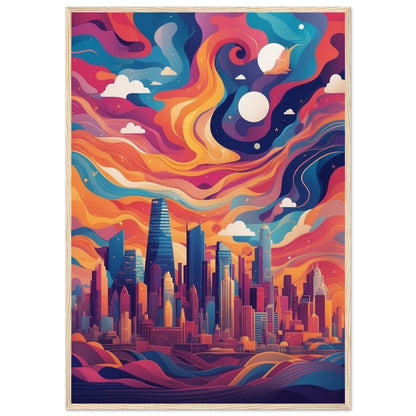 Premium Matte Paper Wooden Framed Poster