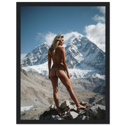 Premium Matte Paper Wooden Framed Poster