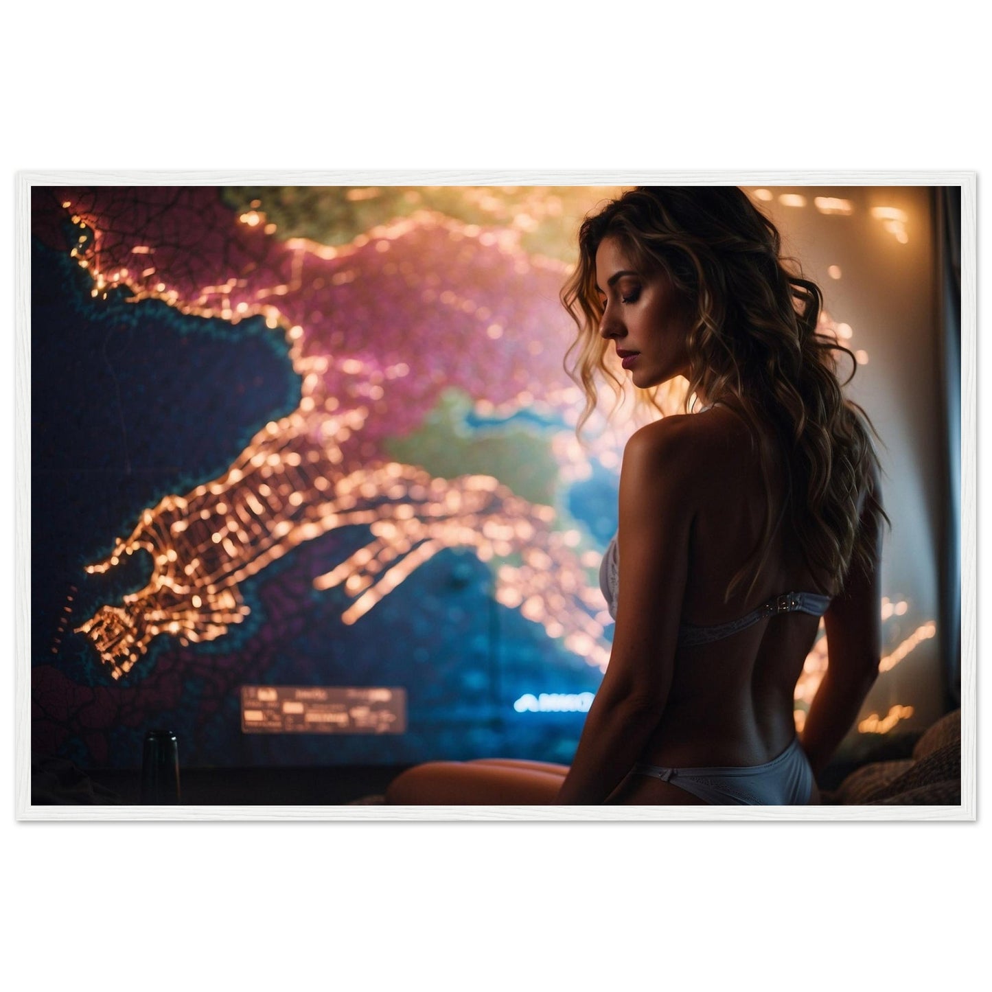 Premium Matte Paper Wooden Framed Poster