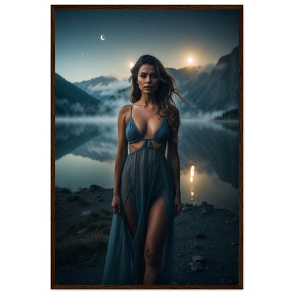 Premium Matte Paper Wooden Framed Poster