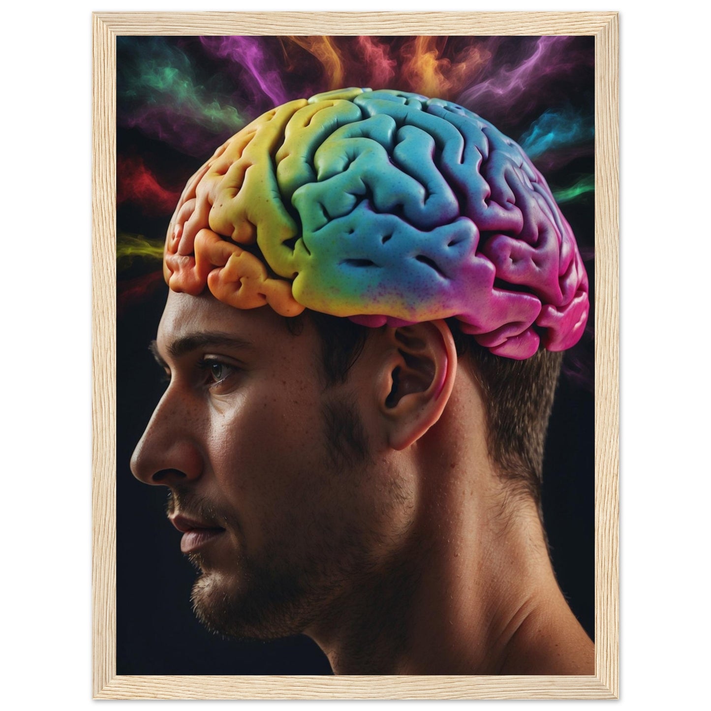 Premium Matte Paper Wooden Framed Poster