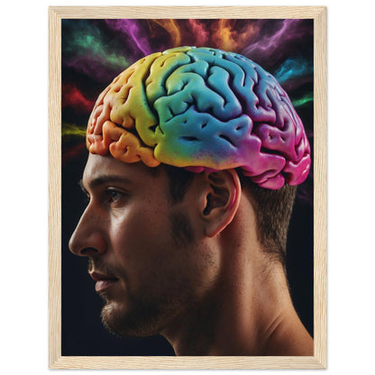 Premium Matte Paper Wooden Framed Poster