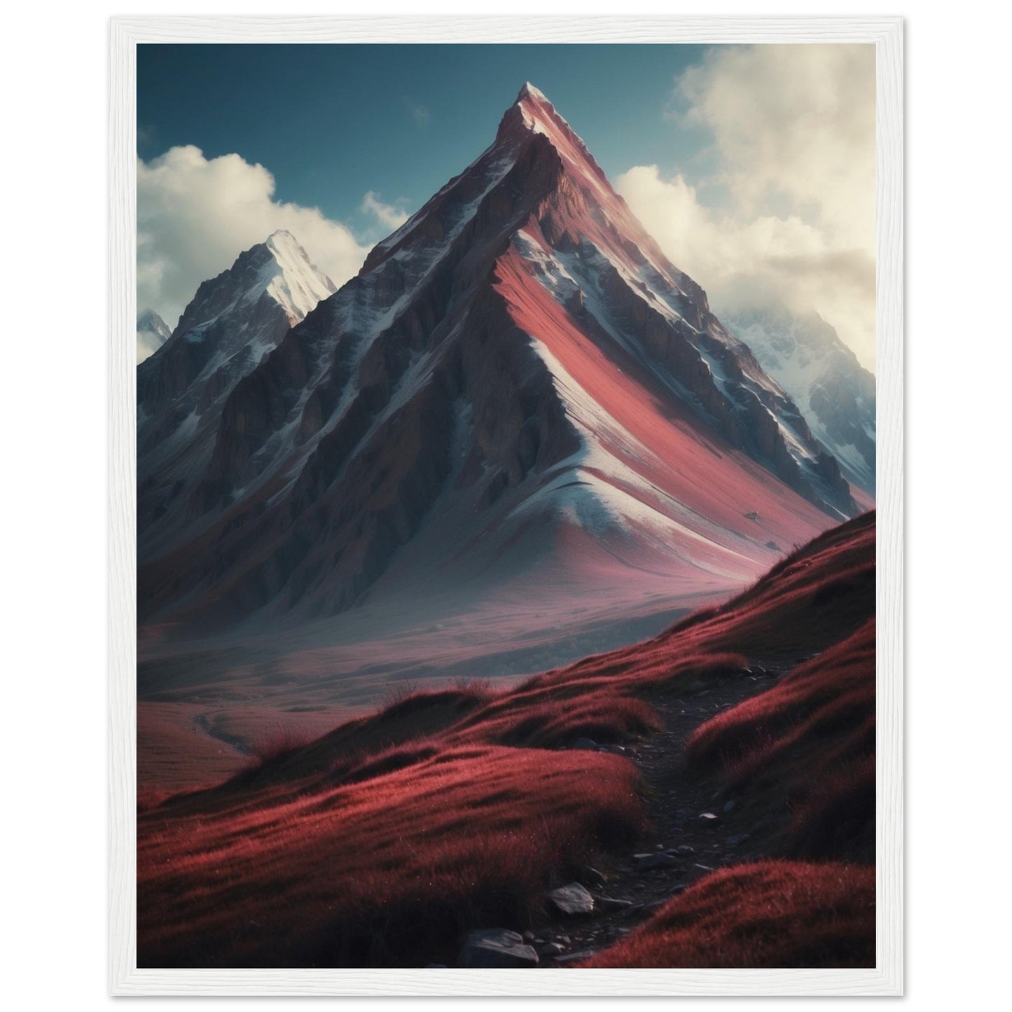 Premium Matte Paper Wooden Framed Poster