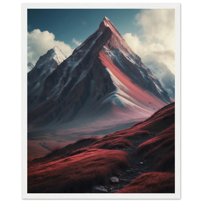 Premium Matte Paper Wooden Framed Poster
