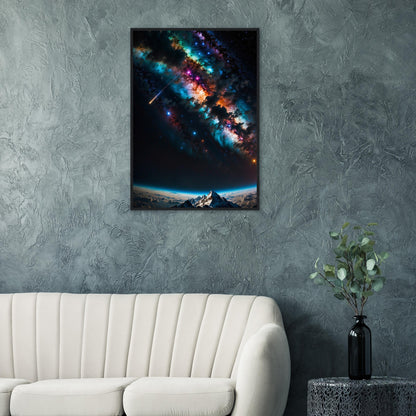 Premium Matte Paper Wooden Framed Poster