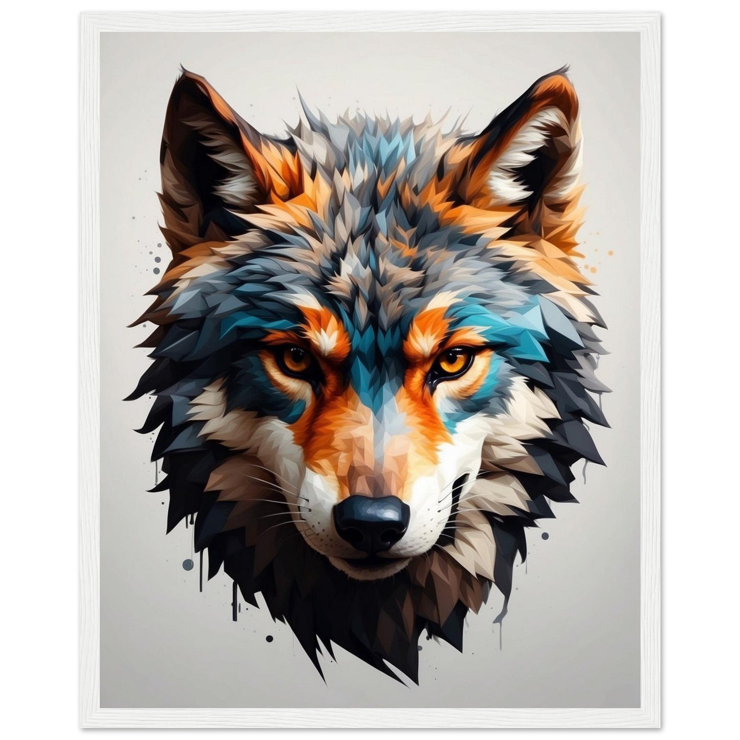 Premium Matte Paper Wooden Framed Poster