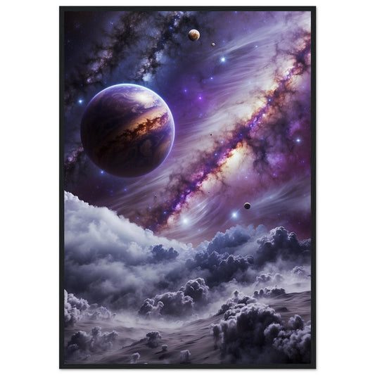 Premium Matte Paper Wooden Framed Poster