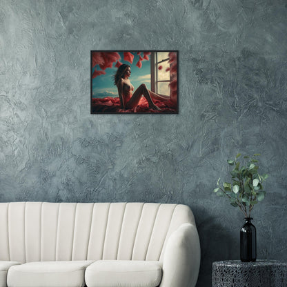 Premium Matte Paper Wooden Framed Poster